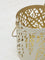 Westside Home Off-White Metal Fretwork Candle Holder