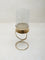 Westside Home Gold Textured Glass Ring Candle Stand-Large