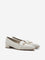 LUNA BLU Ivory Metal-Detailed Loafers