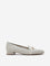 LUNA BLU Ivory Metal-Detailed Loafers