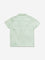 HOP Kids Sage Embroidered Resort-Fit Cotton Shirt