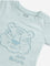 HOP Baby Sage Tiger Embossed Cotton T-Shirt