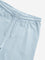 Y&F Kids Light Blue Mid-Rise Cotton Shorts