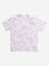 Y&F Kids Pink Tie-Dye Printed Cotton T-Shirt