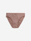 Wunderlove Brown Solid Cotton Briefs - Pack of 3