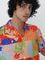 Nuon Multicolour Foliage Printed Relaxed-Fit Shirt