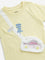 HOP Kids Yellow Fanny Pack Detailed Cotton T-Shirt