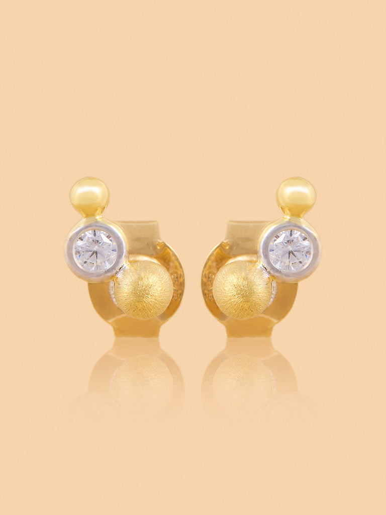 Floating Balls Lab Diamond Earrings