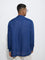 ETA Indigo Solid Relaxed-Fit Shirt
