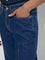 Ascot Blue Relaxed-Fit Mid-Rise Jeans