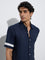 Ascot Navy Relaxed-Fit Shirt