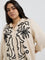 Gia Beige Embroidered Shirt