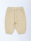 HOP Baby Beige Mid-Rise Corduroy Joggers