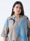 Diza Taupe Bandhani Printed Tunic