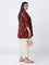 Diza Red Floral Printed Tunic