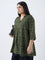 Diza Green Printed Tunic