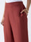 Diza Rust Solid Pants