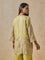 Embroidered Yellow Kurti