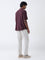 Ascot Wine Abstract Patterns Relaxed-Fit Shirt