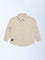 HOP Kids Light Beige Cotton Shirt