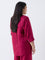 Gia Magenta Solid Shirt