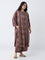 Diza Multicolour Printed A-Line Kurta