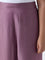 Diza Mauve Solid Pants