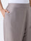 Diza Taupe Solid Pants