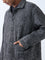 ETA Black Relaxed-Fit Cotton Tweed Jacket