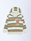 HOP Kids Boys Multicolour Striped Hooded Cotton Sweatshirt