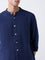 ETA Indigo Pinstriped Relaxed-Fit Cotton Shirt - Exclusive