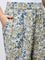 Diza Light Taupe Botanical Printed Pants