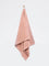 Westside Home Pink Self-Striped Bath Towel