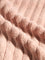 Westside Home Pink Self-Striped Bath Sheet