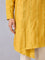 Embroidered Yellow Kurta