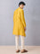 Embroidered Yellow Kurta