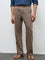 ETA Taupe Relaxed-Fit Mid-Rise Cotton-Blend Chinos