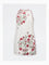 Bombay Paisley Off-White Floral Cotton Straight Dress