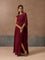 Embellished Maroon Maxi Dress