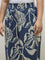 Diza Blue Botanical Printed Palazzos