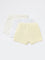 HOP Baby Boys Yellow Printed Cotton Shorts - Pack of 3
