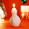 Snowman Candle