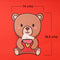 Secret Message Teddy Card