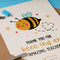 Thank you for bee-ing card (Set of 5)