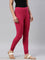 Fuchsia Cotton Stretch Churidar