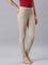 Women Solid Beige Super Stretch Jeggings