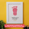 Footprints & Handprints Frame