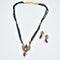 Zirconia Victorian Black Bead Mangalsutra