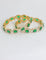 Designer Zirconia Emerald Radiance Bangle