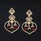 Zirconia Dangler Earrings